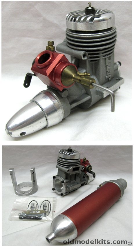 Jett Engineering Sport Jett 46 Engine and Muffler - Never Ran plastic model kit